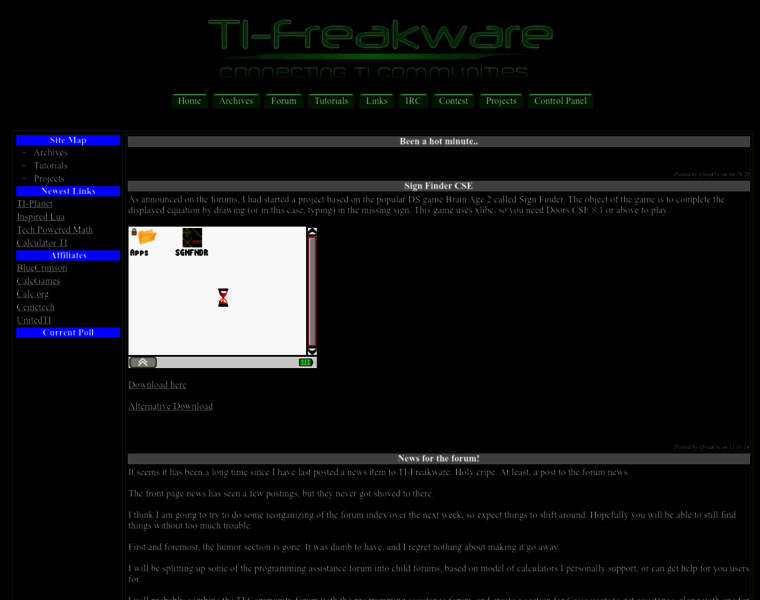 Tifreakware.net thumbnail