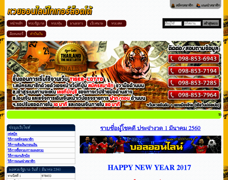Tiger-lotto.com thumbnail