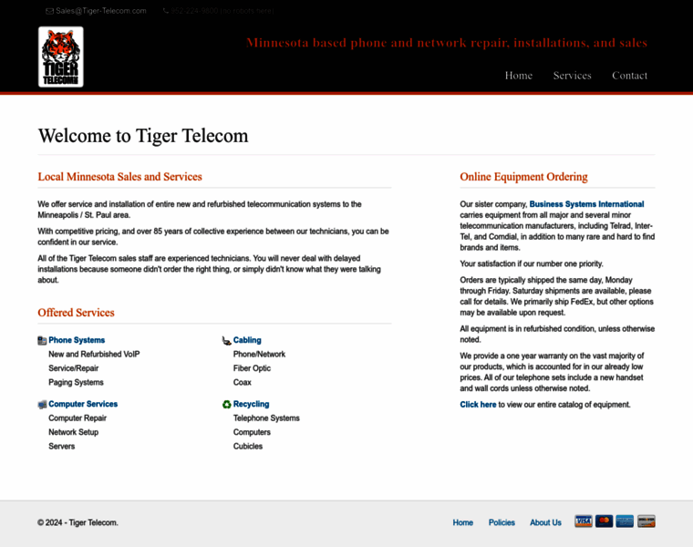 Tiger-telecom.com thumbnail