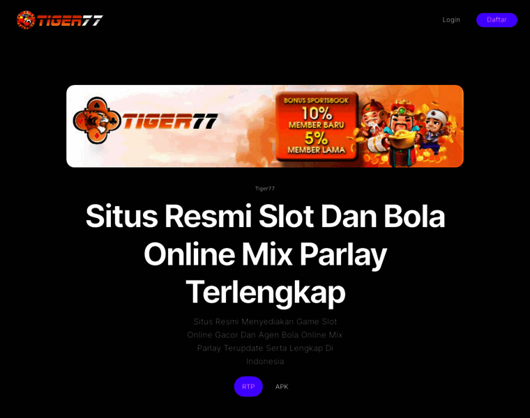 Tiger77.com thumbnail