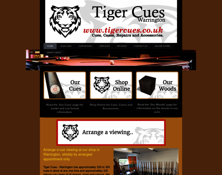 Tigercues.co.uk thumbnail