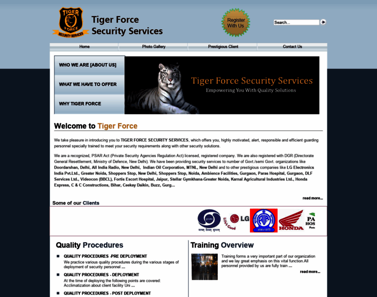 Tigerforcesecurity.co thumbnail