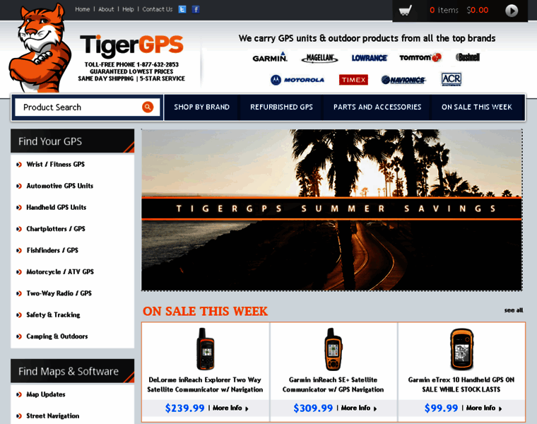Tigergps.com thumbnail