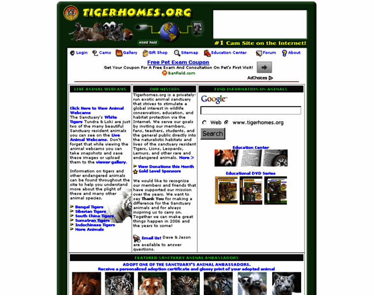 Tigerhomes.org thumbnail