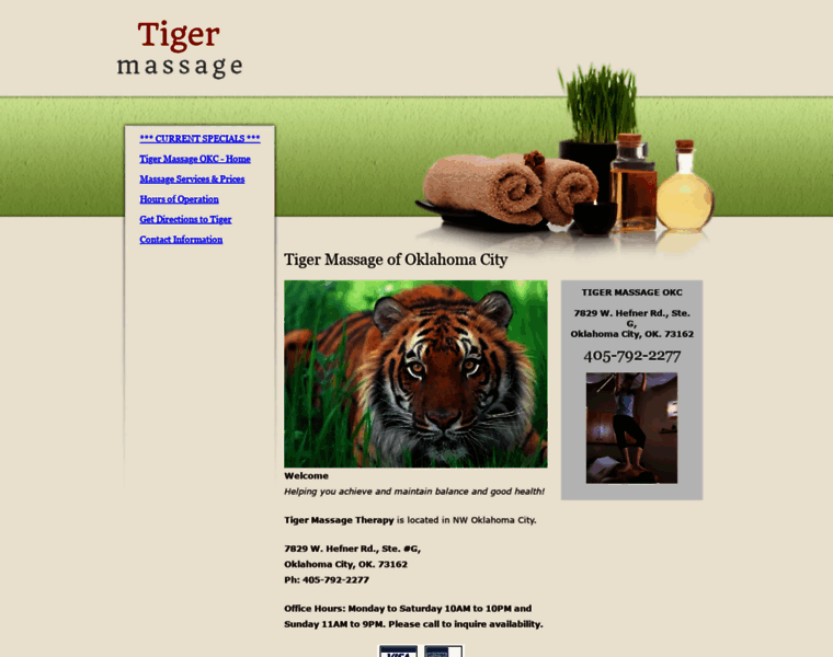Tigermassageokc.com thumbnail