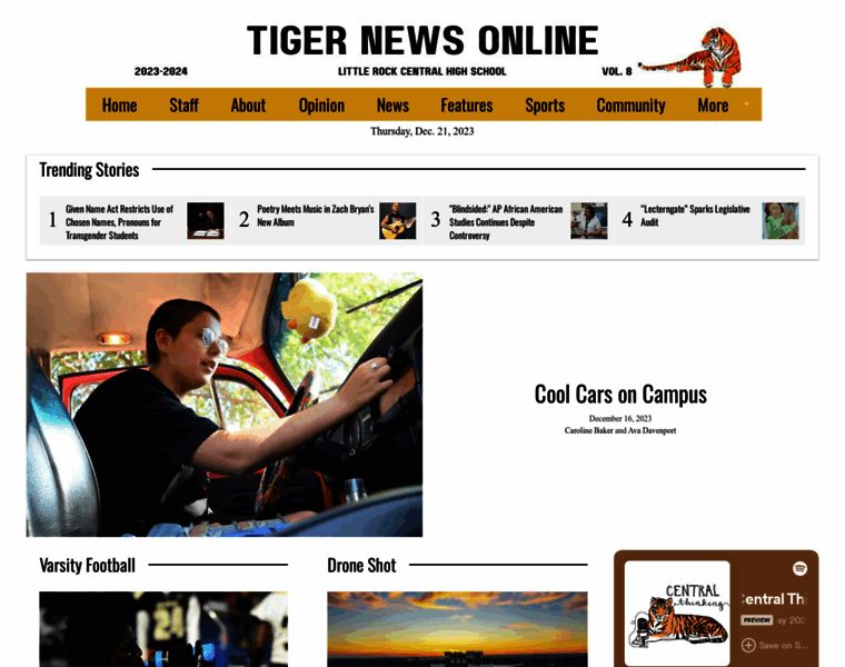 Tigernewspaper.net thumbnail