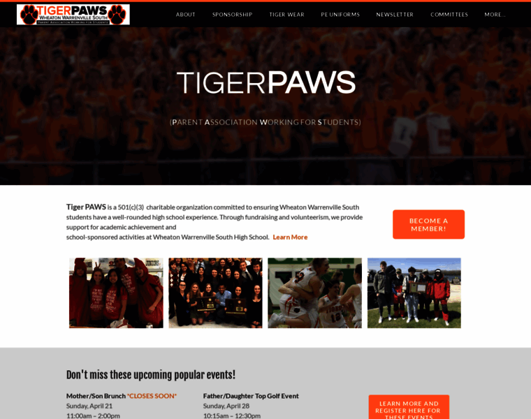 Tigerpaws.org thumbnail