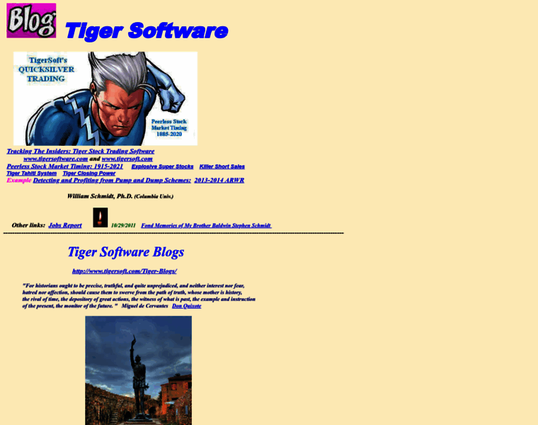 Tigersoftware.com thumbnail