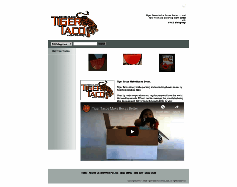 Tigertaco.com thumbnail