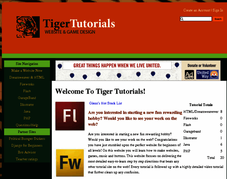Tigertutorials.com thumbnail