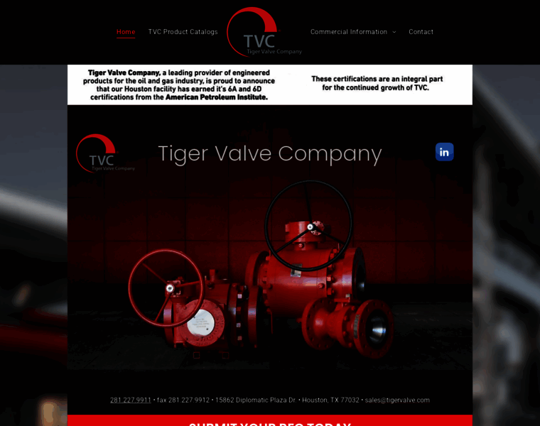 Tigervalve.com thumbnail