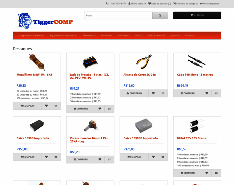 Tiggercomp.com.br thumbnail