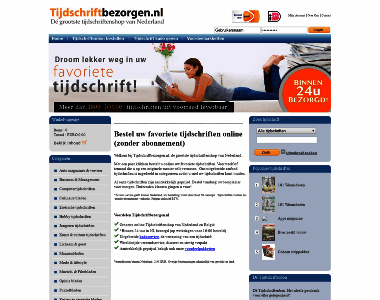 Tijdschriftbezorgen.nl thumbnail