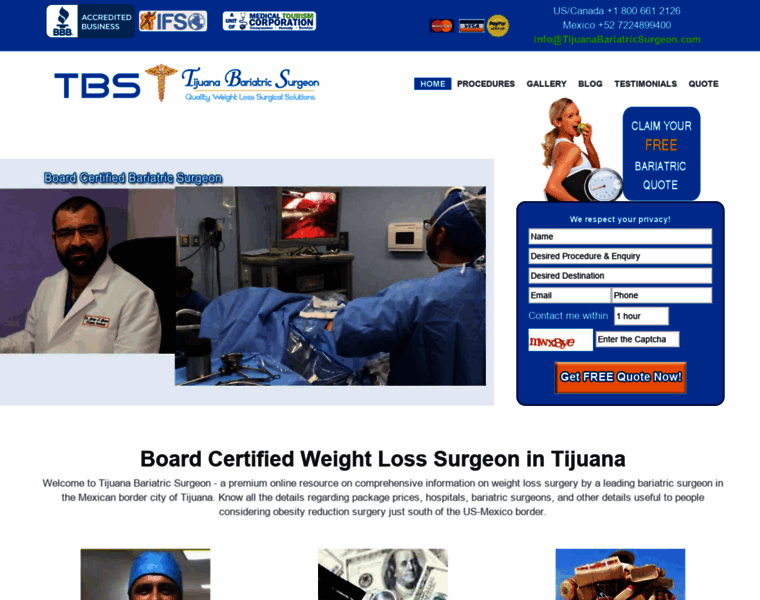 Tijuanabariatricsurgeon.com thumbnail
