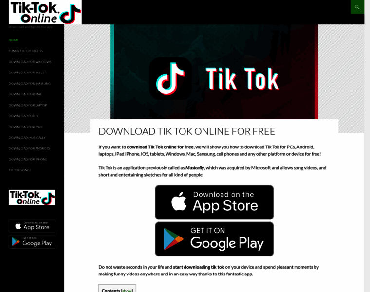 Tik-tok.online thumbnail