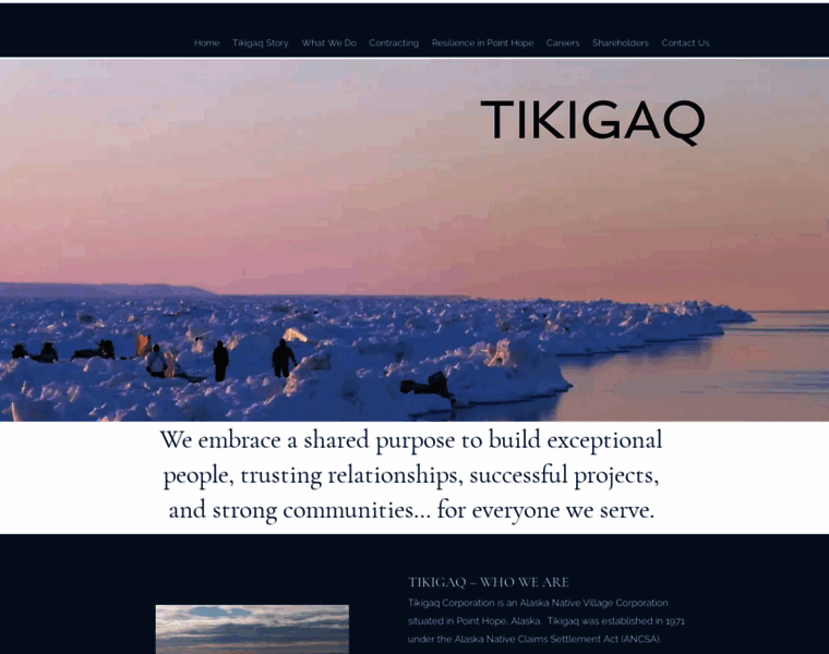 Tikigaq.com thumbnail