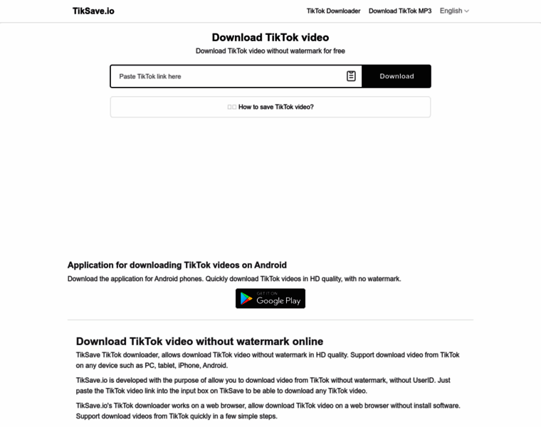 Tiksave.io thumbnail