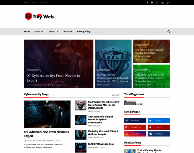 Tikyweb.com thumbnail