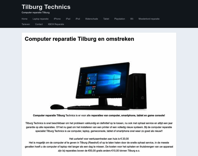 Tilburgtechnics.nl thumbnail