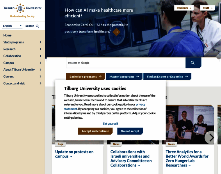 Tilburguniversity.edu thumbnail