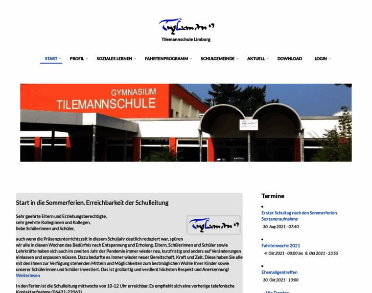 Tilemannschule.de thumbnail