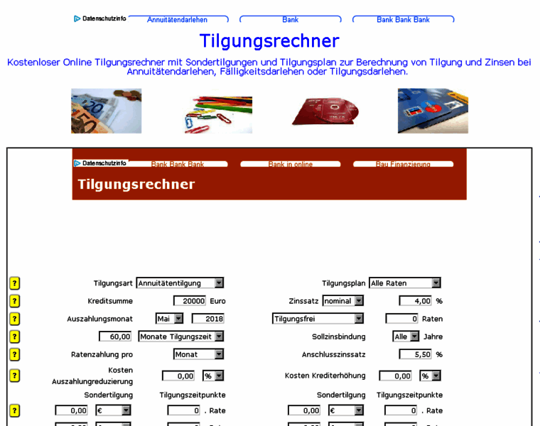 Tilgungsrechner.com.de thumbnail