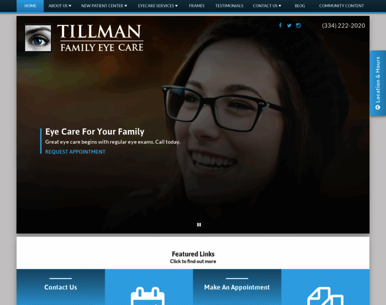 Tillmanfamilyeyecare.com thumbnail