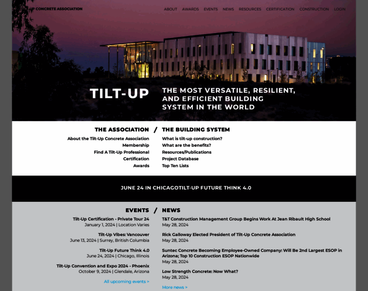 Tilt-up.org thumbnail