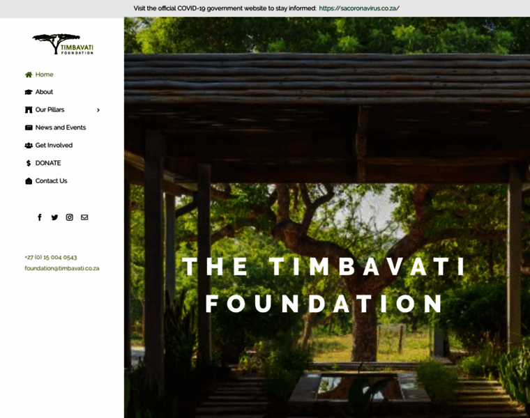 Timbavatifoundation.co.za thumbnail