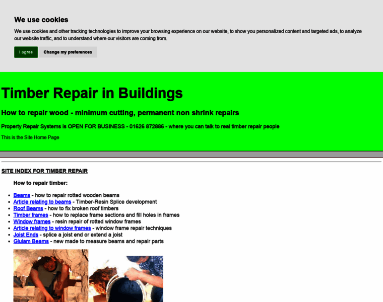 Timber-repair.co.uk thumbnail