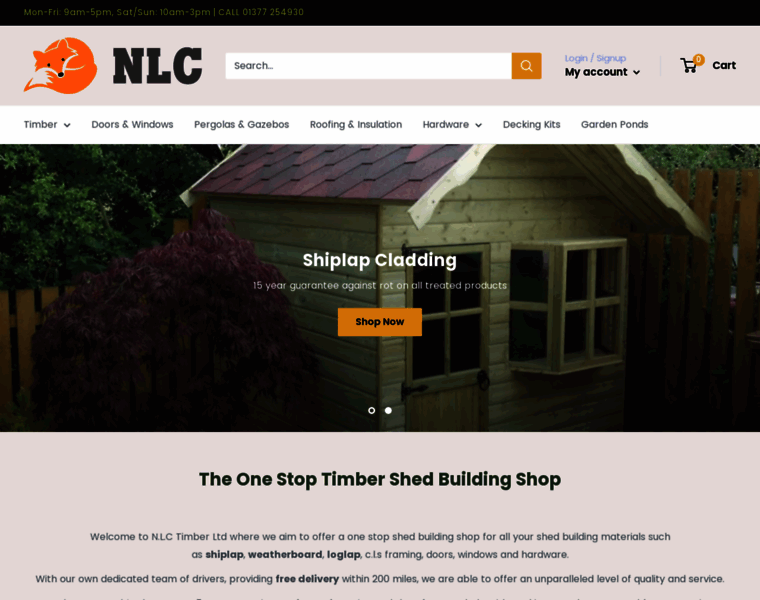 Timber-shiplap-cladding.co.uk thumbnail