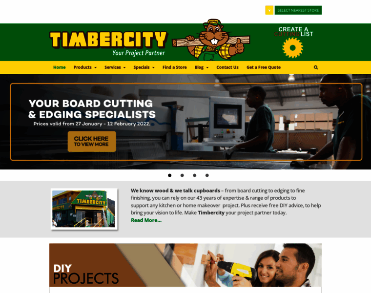 Timbercity.co.za thumbnail