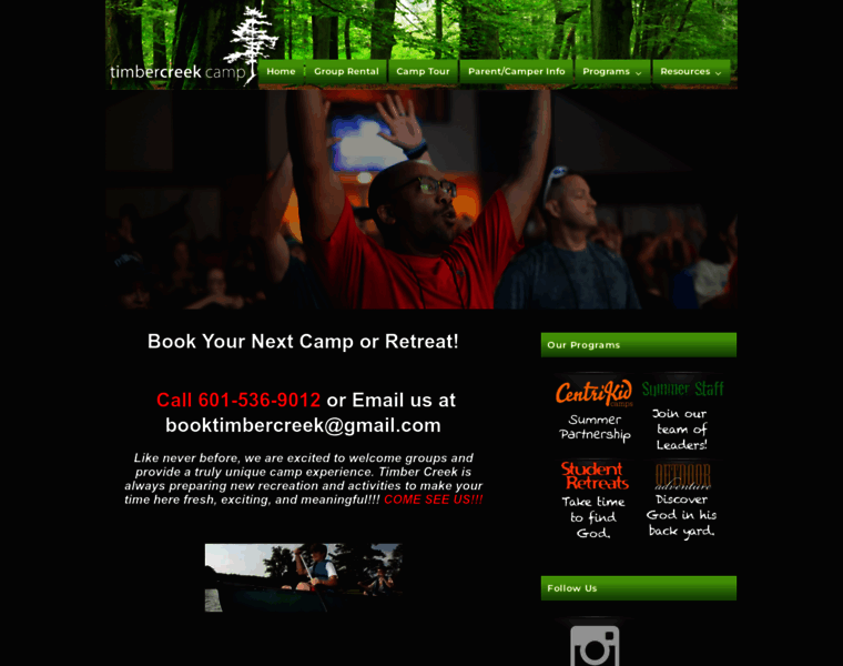 Timbercreekcamp.com thumbnail