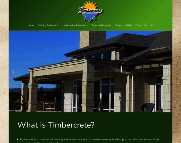 timbercrete.com.au at WI. Timbercrete | Environmentally sustainable ...