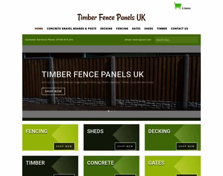 Timberfencepanels.co.uk thumbnail