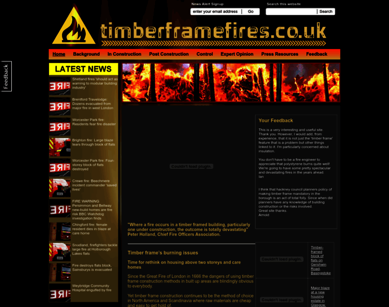 Timberframefires.co.uk thumbnail