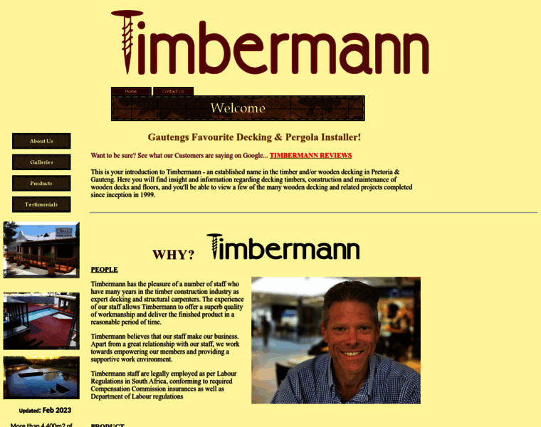 Timbermann.co.za thumbnail