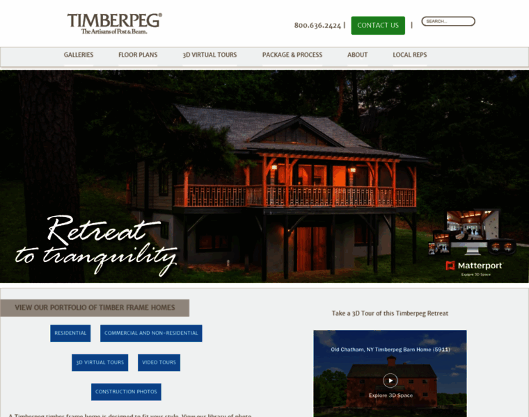 Timberpeg.com thumbnail