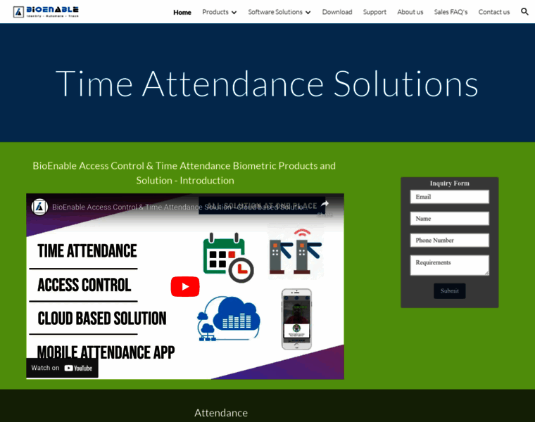 Time-attendance.bioenabletech.com thumbnail