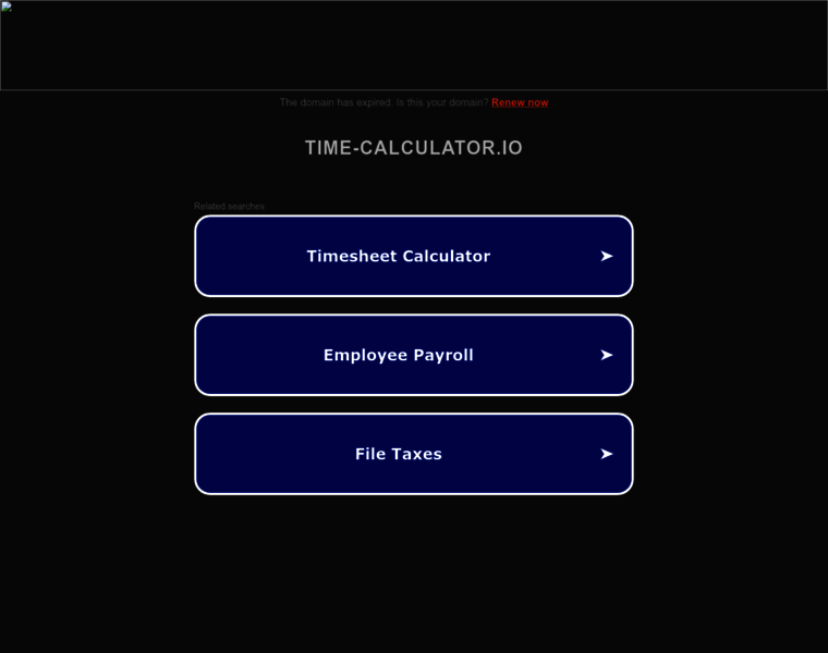 Time-calculator.io thumbnail