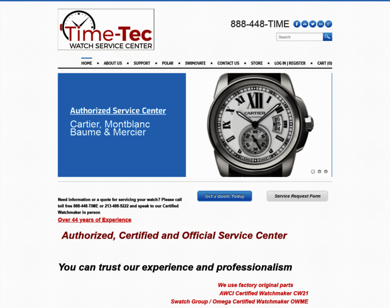 Time-tec.com thumbnail
