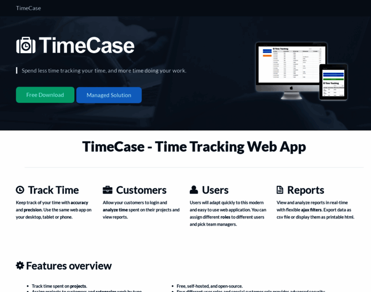 Timecase.net thumbnail