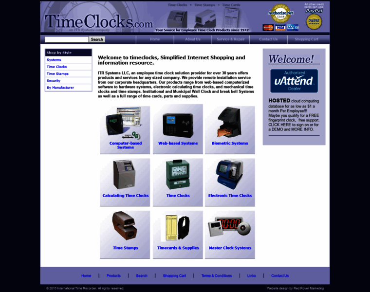 Timeclocks.com thumbnail