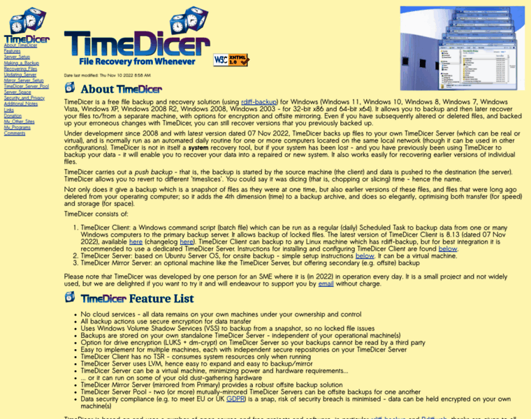 Timedicer.co.uk thumbnail