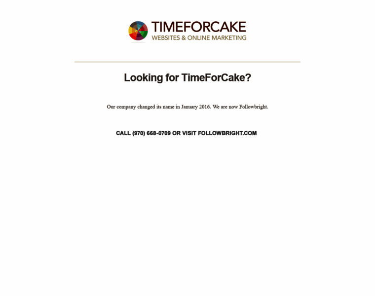 Timeforcake.com thumbnail