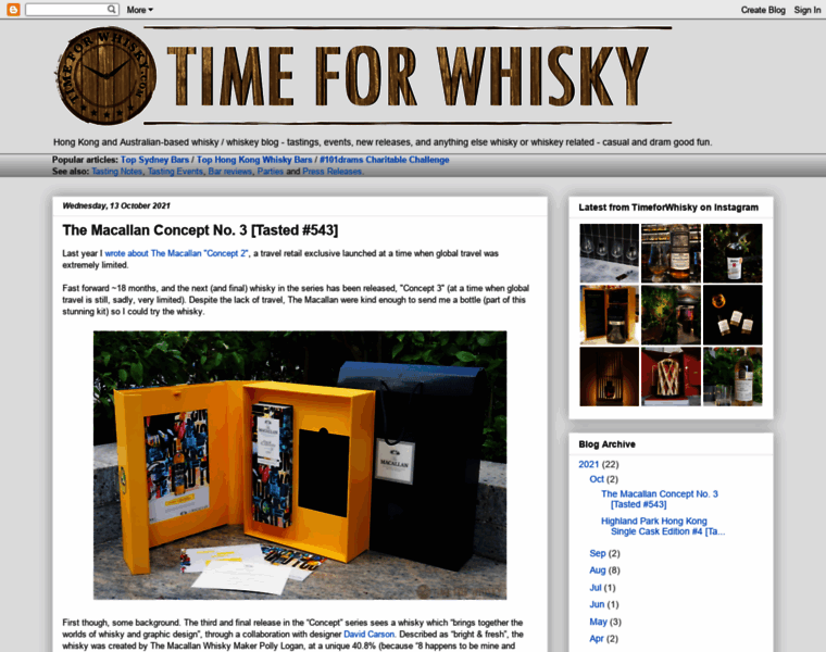 Timeforwhisky.com thumbnail
