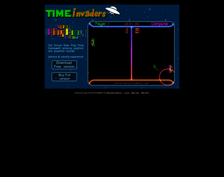 Timeinvaders.com thumbnail