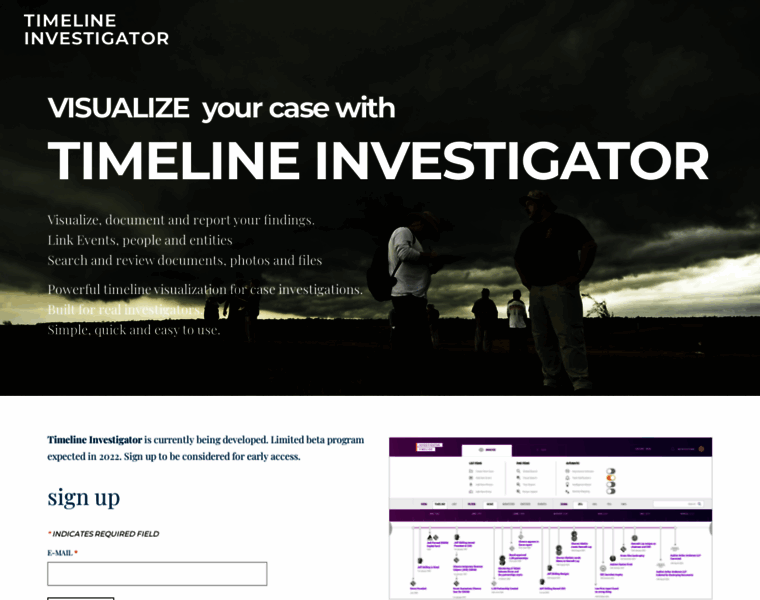 Timelineinvestigator.com thumbnail