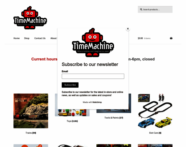 Timemachinehobby.com thumbnail