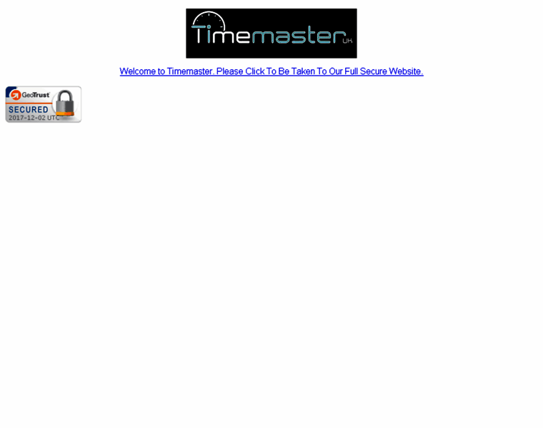 Timemasteruk.co.uk thumbnail